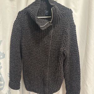 Gap zippered sweater coat.